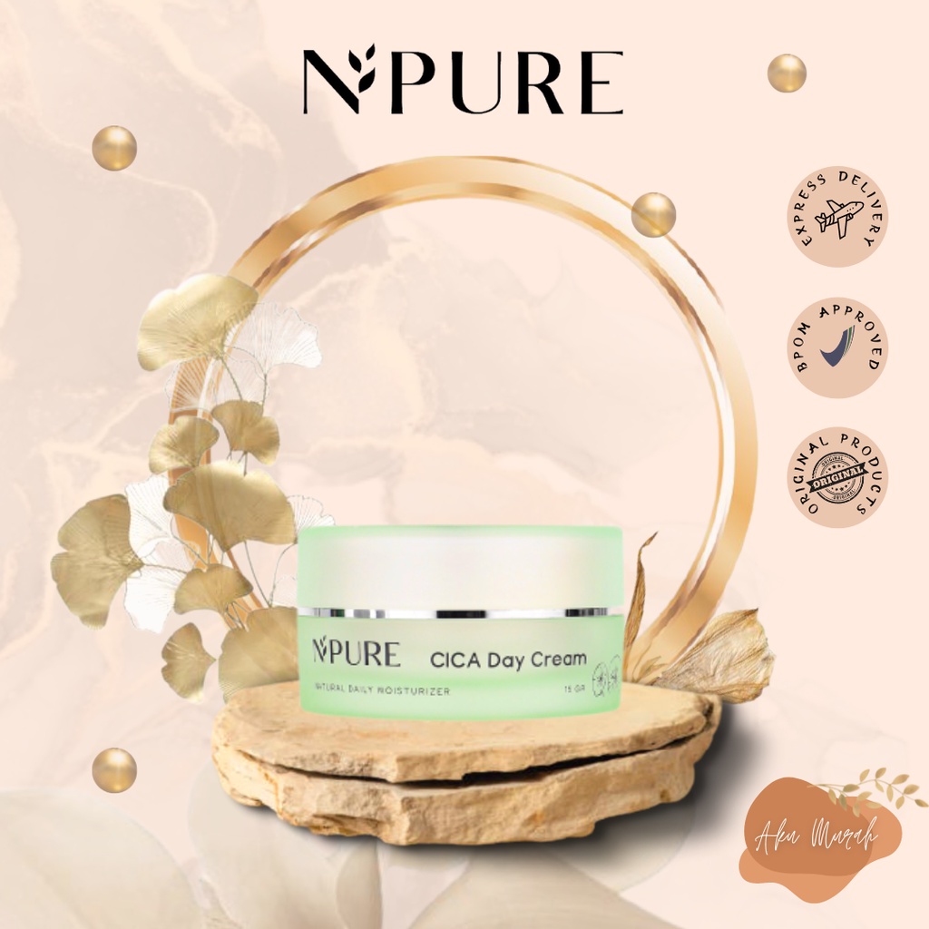 ✨ AKU MURAH ✨NPURE Day Cream Centella Asiatica (Cica Series) / Cream Siang