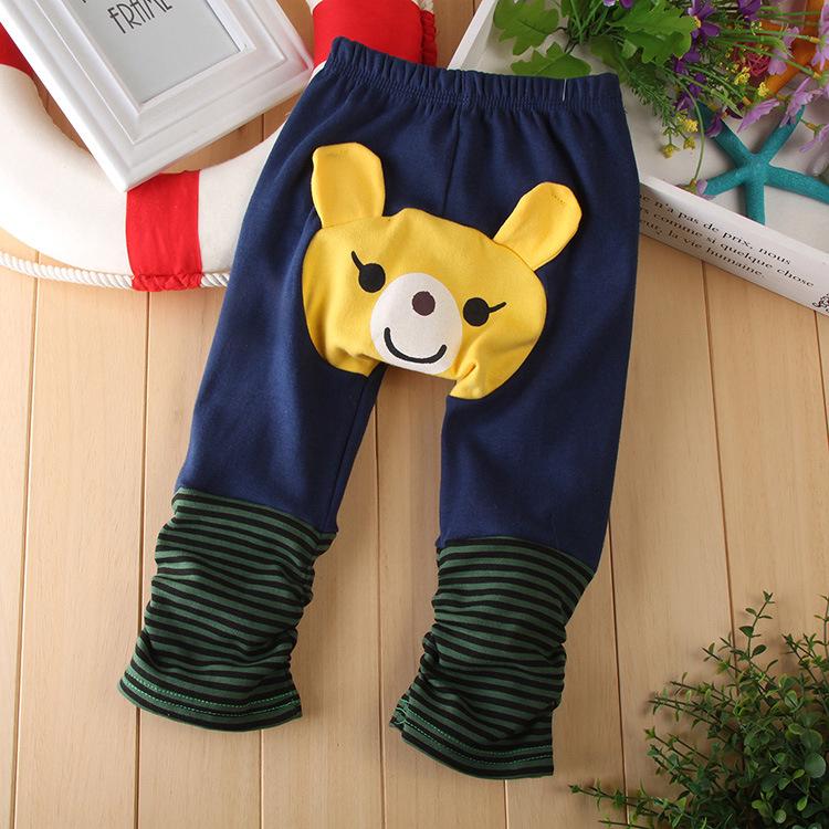  Celana  Legging  Panjang Motif Kartun Hewan Bayi Laki  Laki  