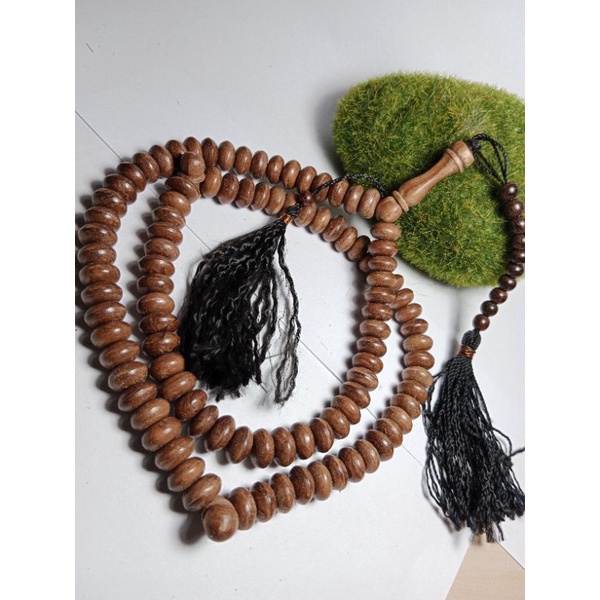 tasbih 99 kayu ulin menang model tailand