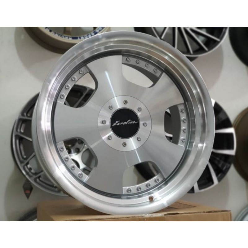 Velg Euroline R16 Velg Racing Mobil Euroline Ring 16 Shopee Indonesia