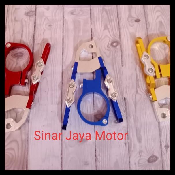 V Kleman Selang Rem CnC Variasi Universal Klem Shock Depan Motor