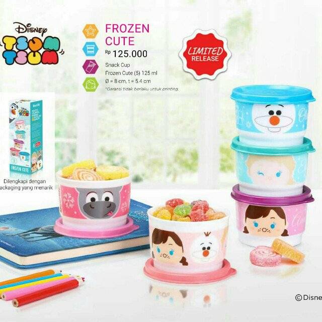 MOORLIFE Snack Cup FROZEN CUTE TERMURAH