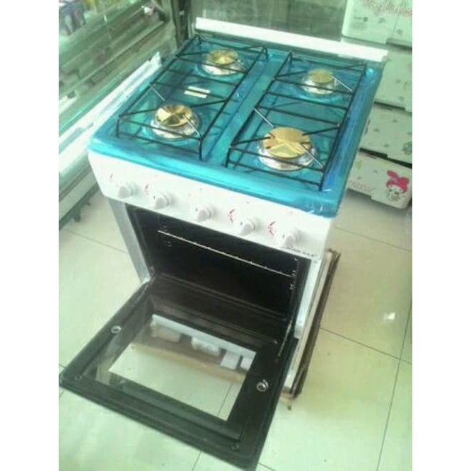 Kompor Gas Standing + Oven Winn Gas W5050 - 4 Stove Free Standing