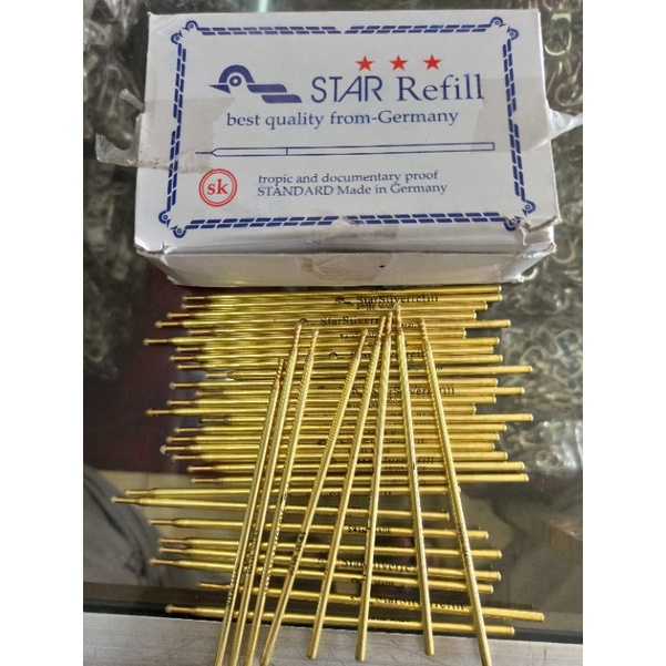 

PEN SILVER STAR REFIL PEN GURAT BAHAN KAIN 5 PCS
