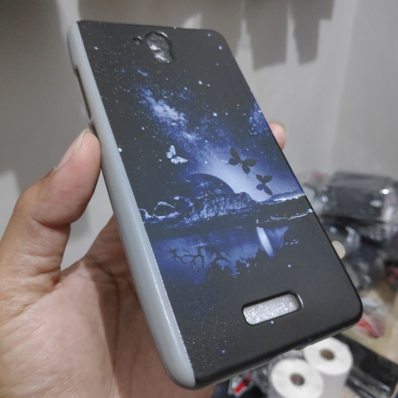 Soft Case Coolpad E571 Coolpad Fancy Pro E571 Motif Gambar Karakter