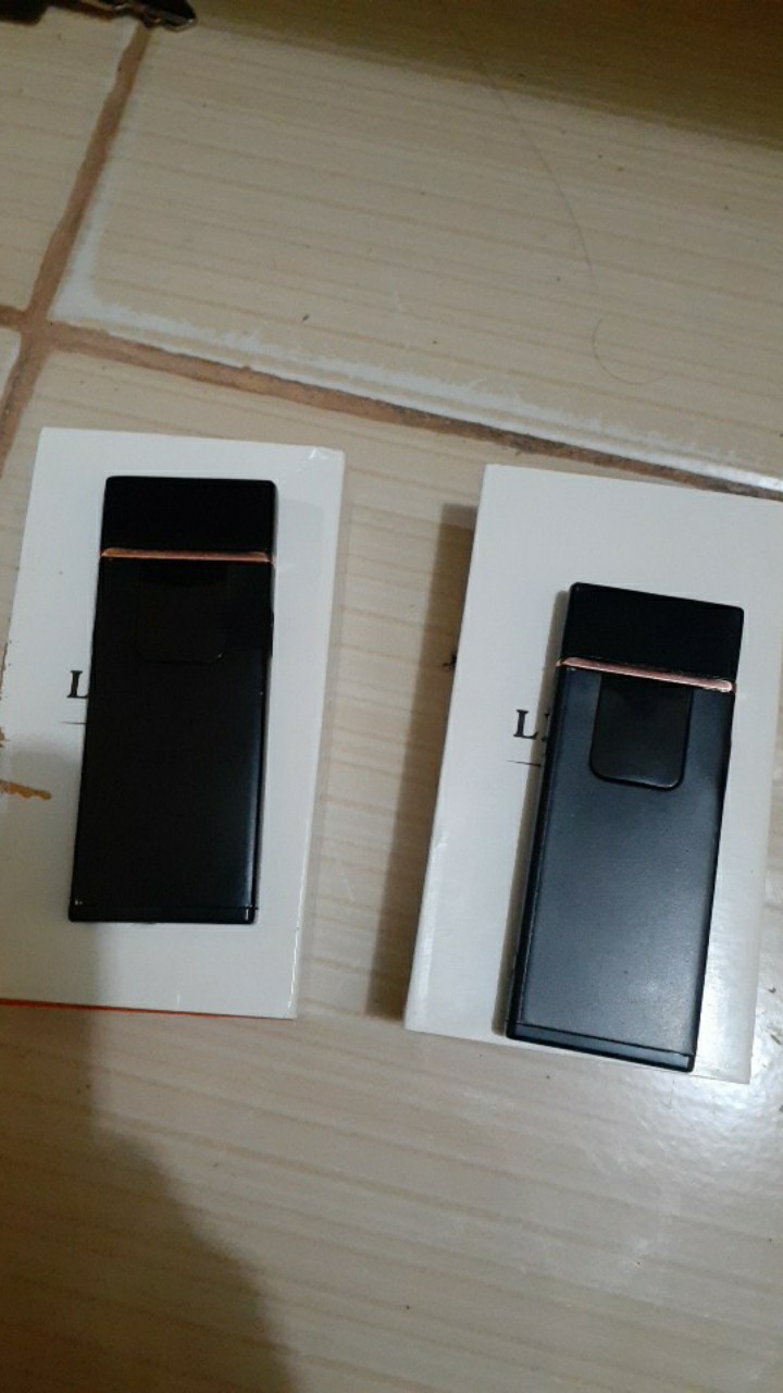 Korek Api Elektrik Fingerprint Touch Sensor Led Display Power