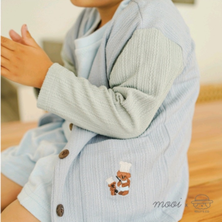 Mooi x Kellysco Cardigan Anak dan Ibu Knit CBKS