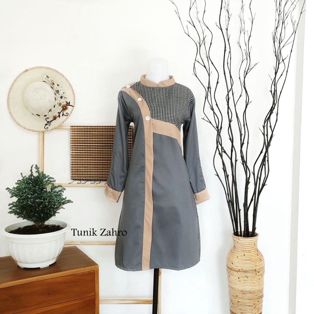 TUNIK ZAHRO/TUNIK CANTIK/TUNIK KEKINIAN/TUNIK MODEL TERBARU