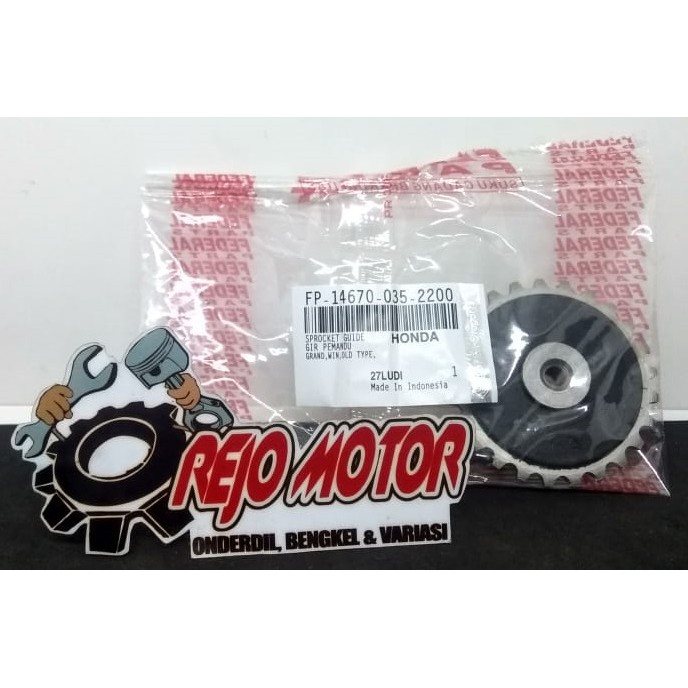 Gear Oli Pom Atau Gear Pompa Oli Honda Grand Supra Win Supra Fit Original Federal