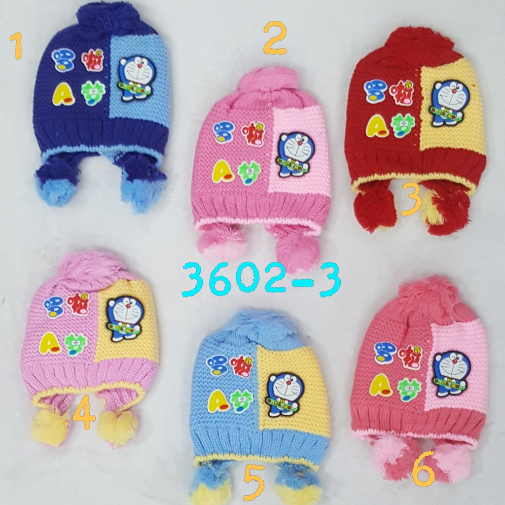 Topi rajut anak anak 3602-3/topi anak