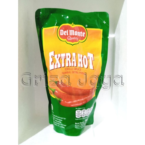 

Delmonte saos tomat/pedas refil 1kg