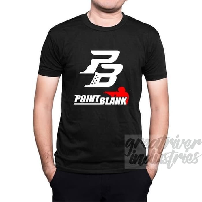 Kaos Point Blank - Hitam, S
