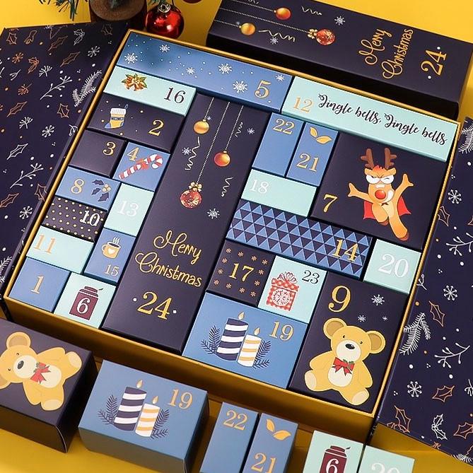 

AGS GOKILZ ADVENT CALENDAR BOX CHRISTMAS DIY PAPER GIFT BOXES DC452CD3