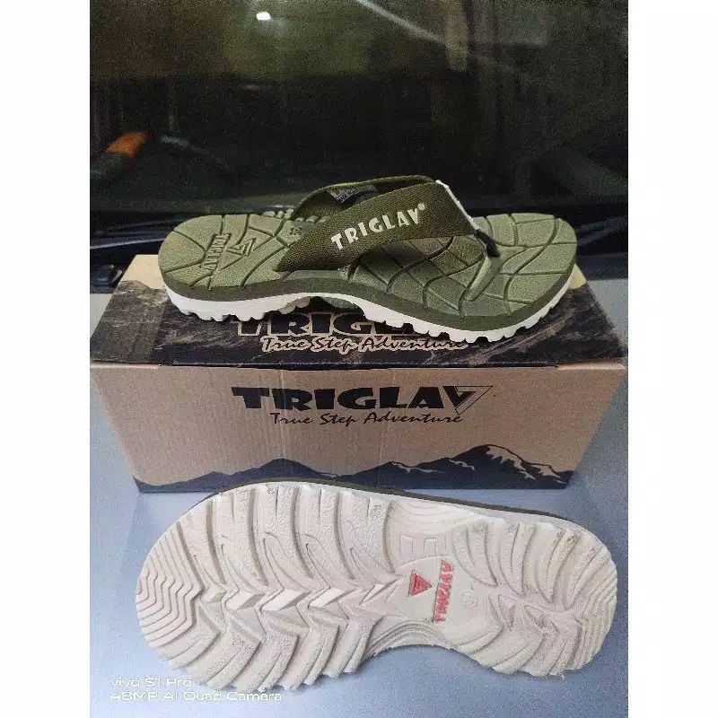 Sendal Pria Jepit TRIGLAV ORIGINAL Sandal Gunung / Sendal Hiking Triglav Premium