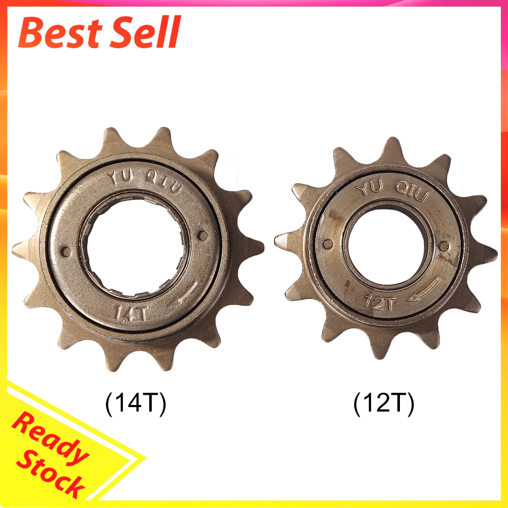 12/14/T Teeth Single Flywheel Speed Electric Bike Freewheel Sprocket Parts