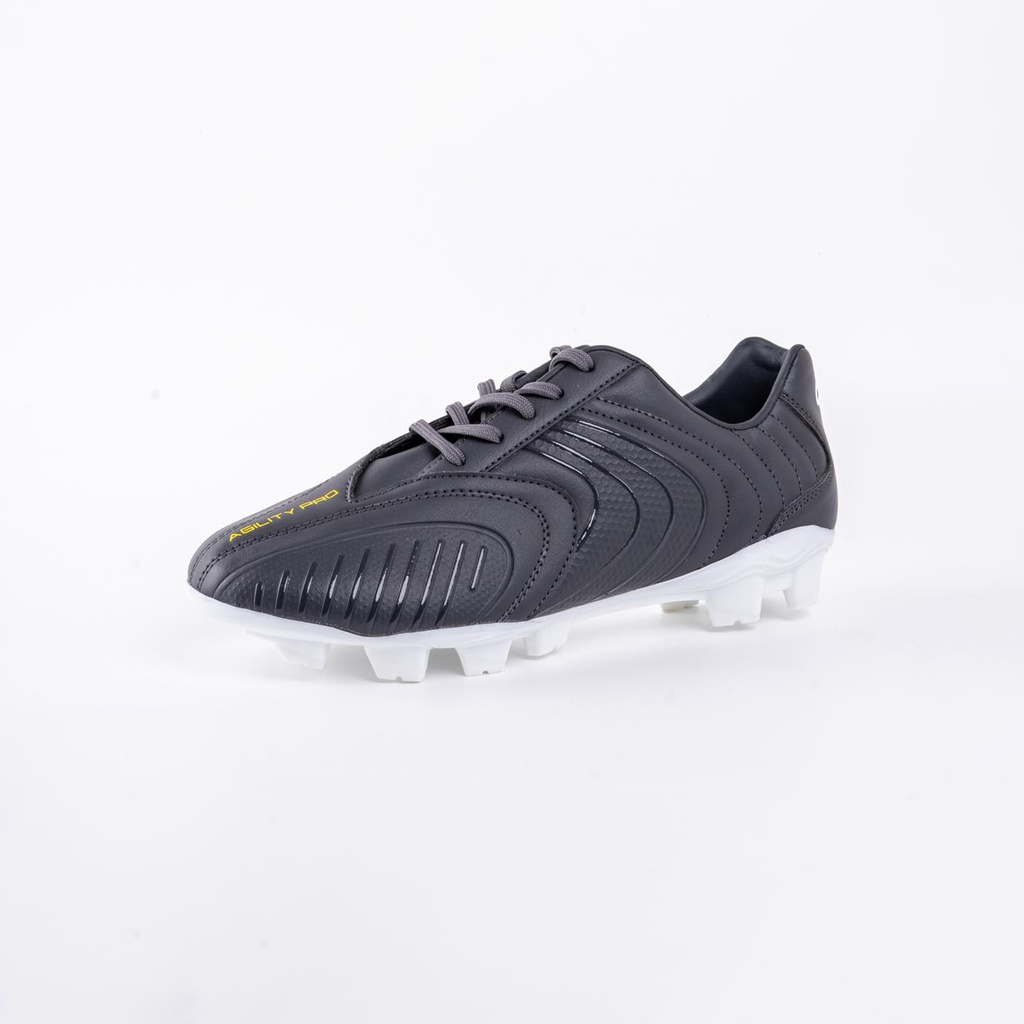Sepatu Bola Anak - Calci - Soccer Atom Neutron SC JR - Grey White