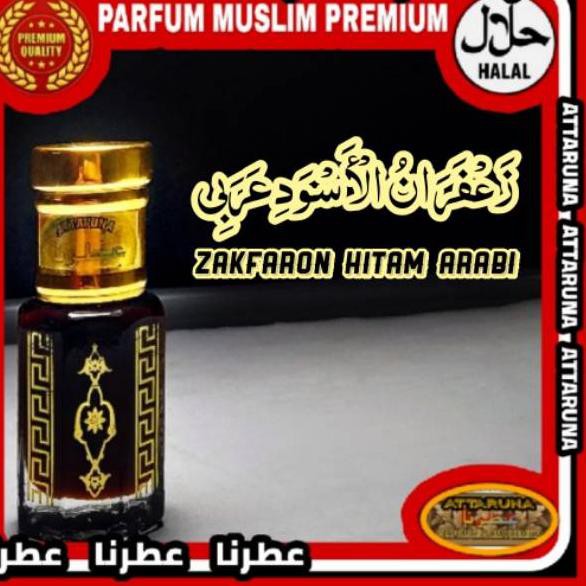 Zakfaron hitam pum arabi japaron hitam asli jafaron aswad original .