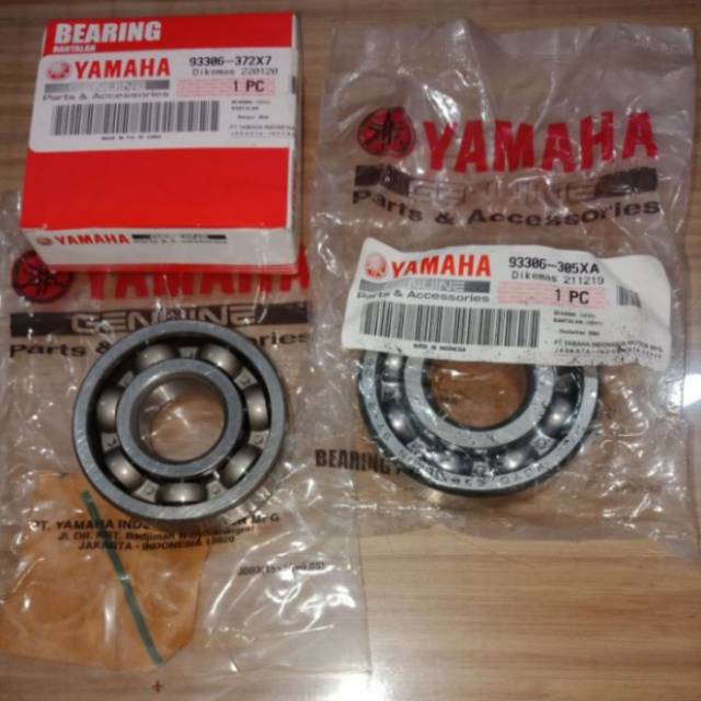 laher klaher bering bearing stang seher piston krug as krek as kruk as mio lama sporty nouvo fino