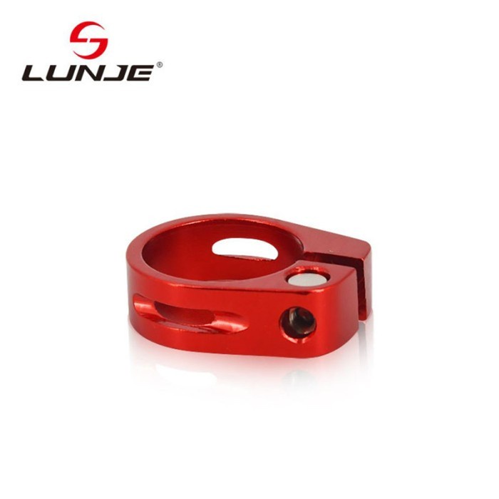 Lunje C206 Seat Clamp 34.9mm Sepeda Klem Seat Post Non QR