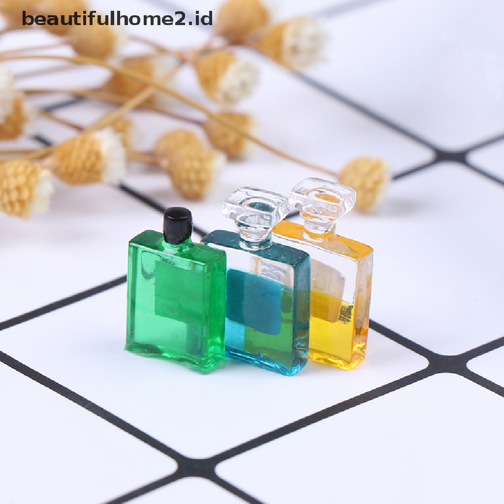 (Beautifulhome2) Buku Literatur Bahasa MandarinId 6pcs Botol Parfum Skala 1: 12 Untuk Rumah Boneka