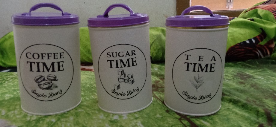 Tempat Gula Kopi Teh Set Volume 1 Liter (jual Satuan)