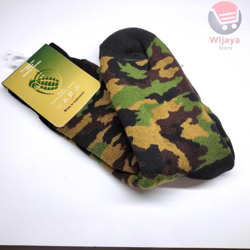 HARPIST Kaos Kaki Tebal PDL Tentara Polisi Tactical Outdoor