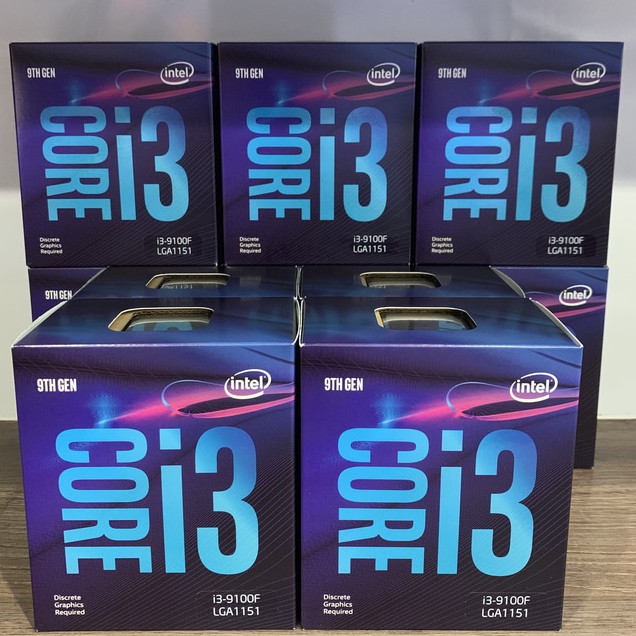 Prosesor Intel Core i3-9100F 3.6Ghz Up To 4.2Ghz [Box] Socket LGA 1151 i3 9100F