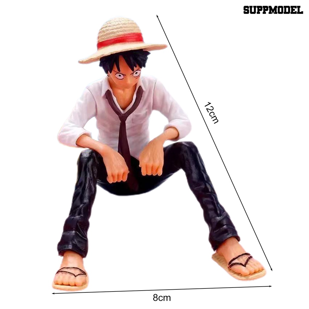 Mainan Action Figure Model Luffy Ekspresi Wajah Lucu Untuk Koleksi