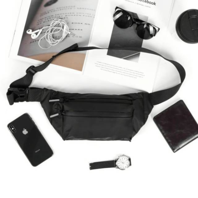 Waist Bag Tas selempang pria wanita anti air new model 2021
