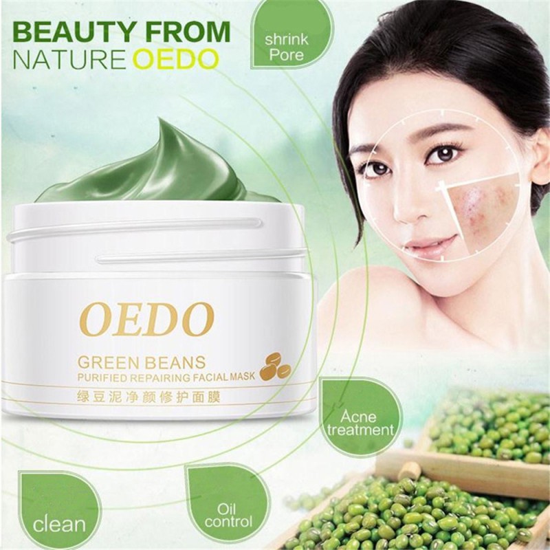 [Bisa COD] Oedo Masker Wajah Lumpur Mengupas Jerawat Komedo Masker Perawatan Remover Wajah