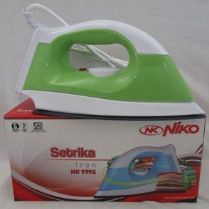 NK999S Setrika Iron Niko / Seterika Otomatis Model Elegant