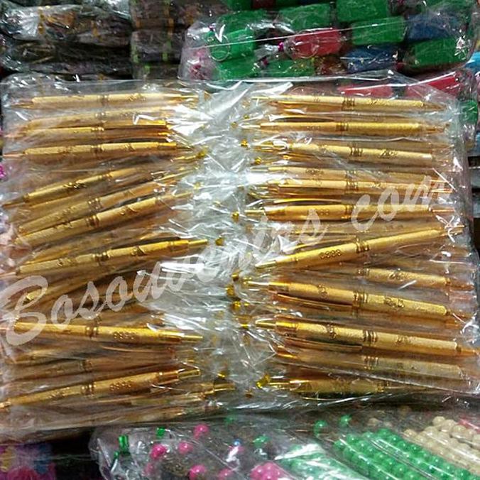 

Pulpen Emas / Pen Gold Termurah (Souvenir Pernikahan)