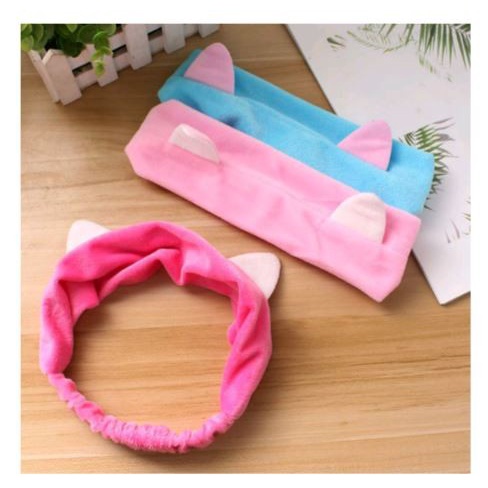 BANDANA KUCING / BANDO TELINGA KUCING / HEADBAND KUPING KUCING