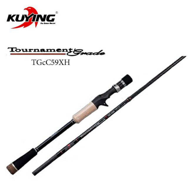 Rod Joran Casting Kuying Tournament Grade 59XH pack pvc