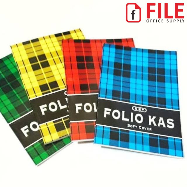 

Buku Kas Folio Soft Cover KIKY / Buku Debit Kredit Saldo