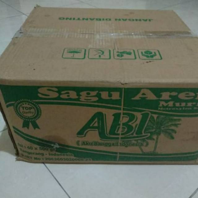 

Sagu aren murni ABI isi 40 sachet