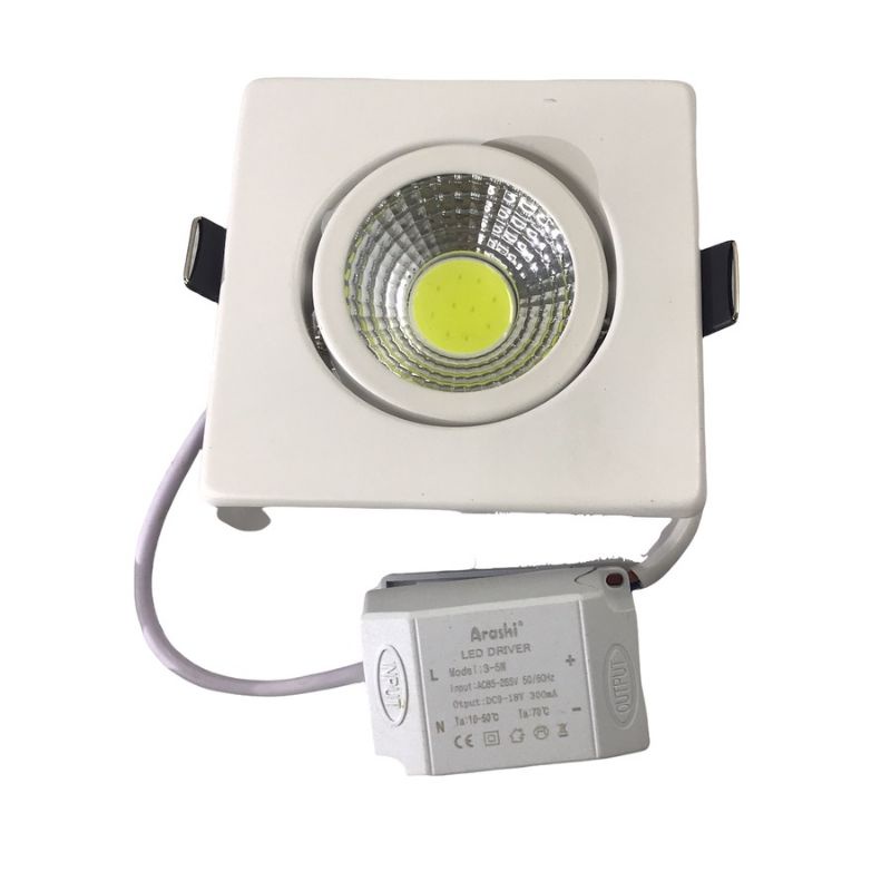 Lampu Panel LED Segi / Lampu Downlight LED Minimalis Arashi Murah