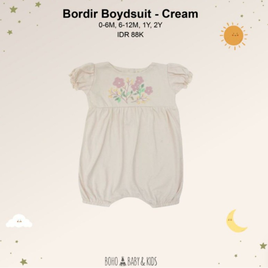 11.11 SALE Ambyar Bohopanna 2 Tahun Bordir Bodysuit Jumper Anak Perempuan CBKS