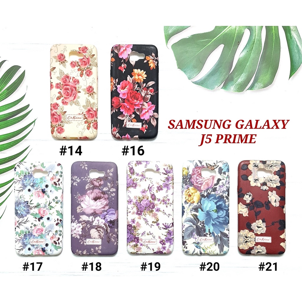 SAMSUNG GALAXY J2 CORE J7 DUO J4 PLUS 2018 J6 PLUS J2 PRO J3 PRO J330 J5 PRO J7 PRO J730 J2 PRIME J5 PRIME J7 PRIME - CK FLOWER Soft Case Glow In The Dark