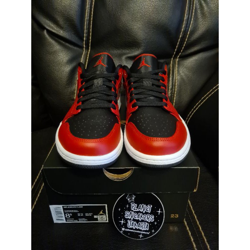 Nike Air Jordan 1 Low "Black Gym Red" Original BNIB