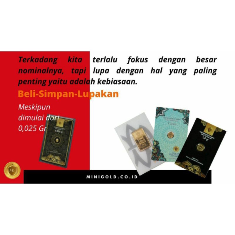 Mini Gold dan Antam