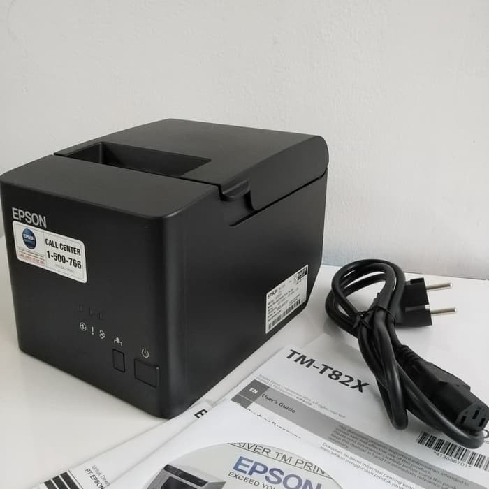 Epson TMT82X USB / SERIAL (RS232) / LAN (Ethernet) Printer Thermal 80mm Cetak Struk Kasir TMT82 TM-T82 TMT 82