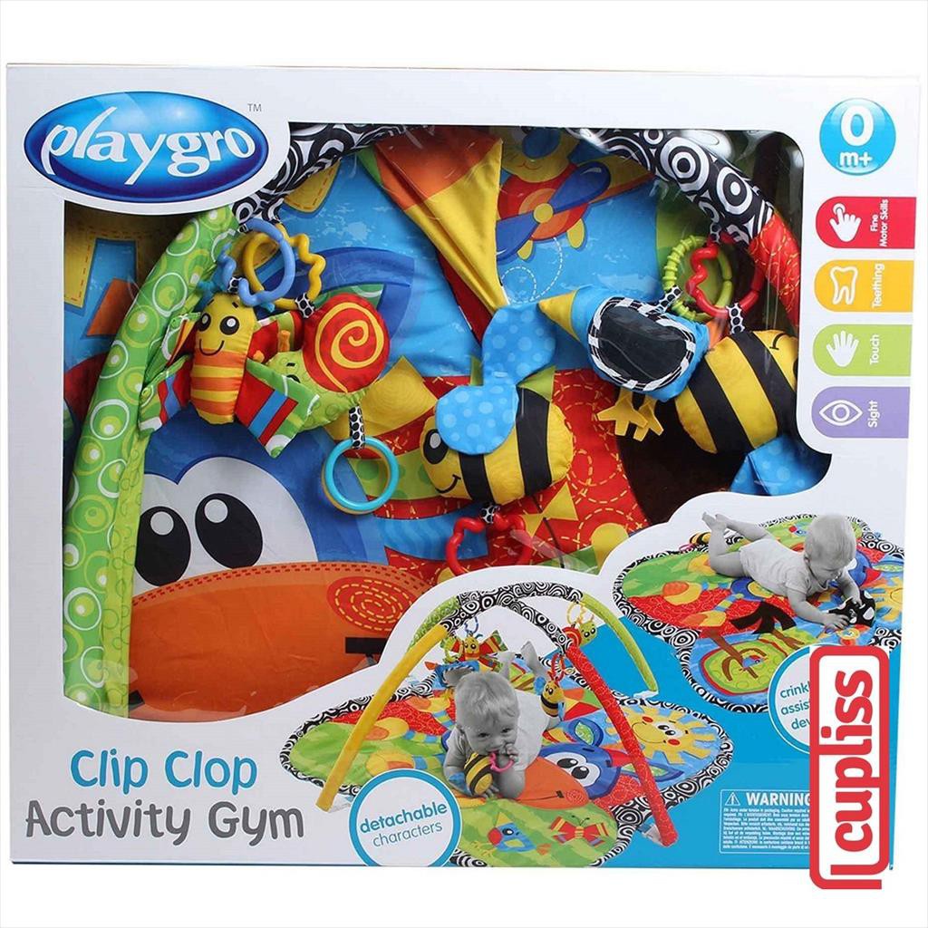 Playgro 120747 Clip Clop Musical Activity Gym Mainan Bayi