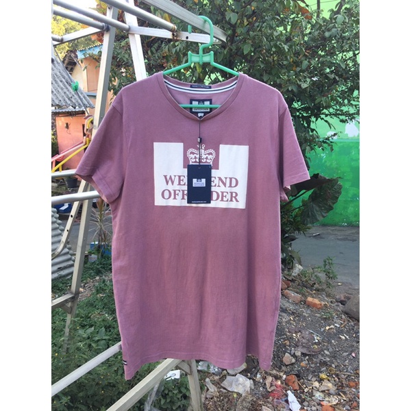 TSHIRT KAOS SECOND WEEKEND OFFENDER ORIGINAL