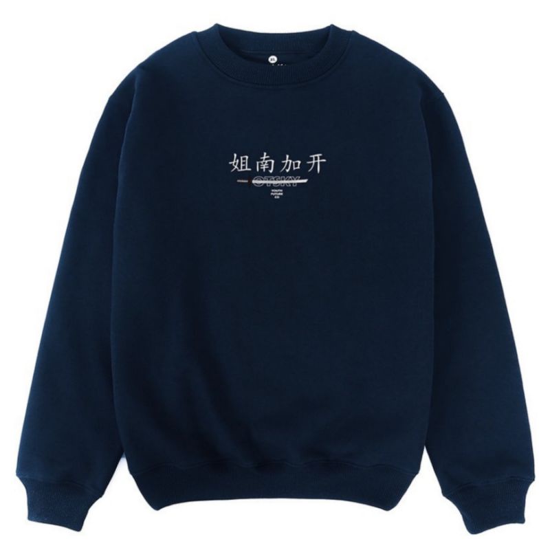 Otsky Crewneck Ft Samurai Japan Navy x CN7046PA 3DD & 14D