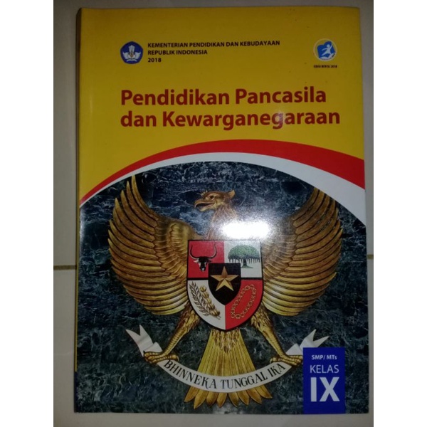 

Buku Pendidikan Pancasila dan Kewarganegaraan Kelas 9
