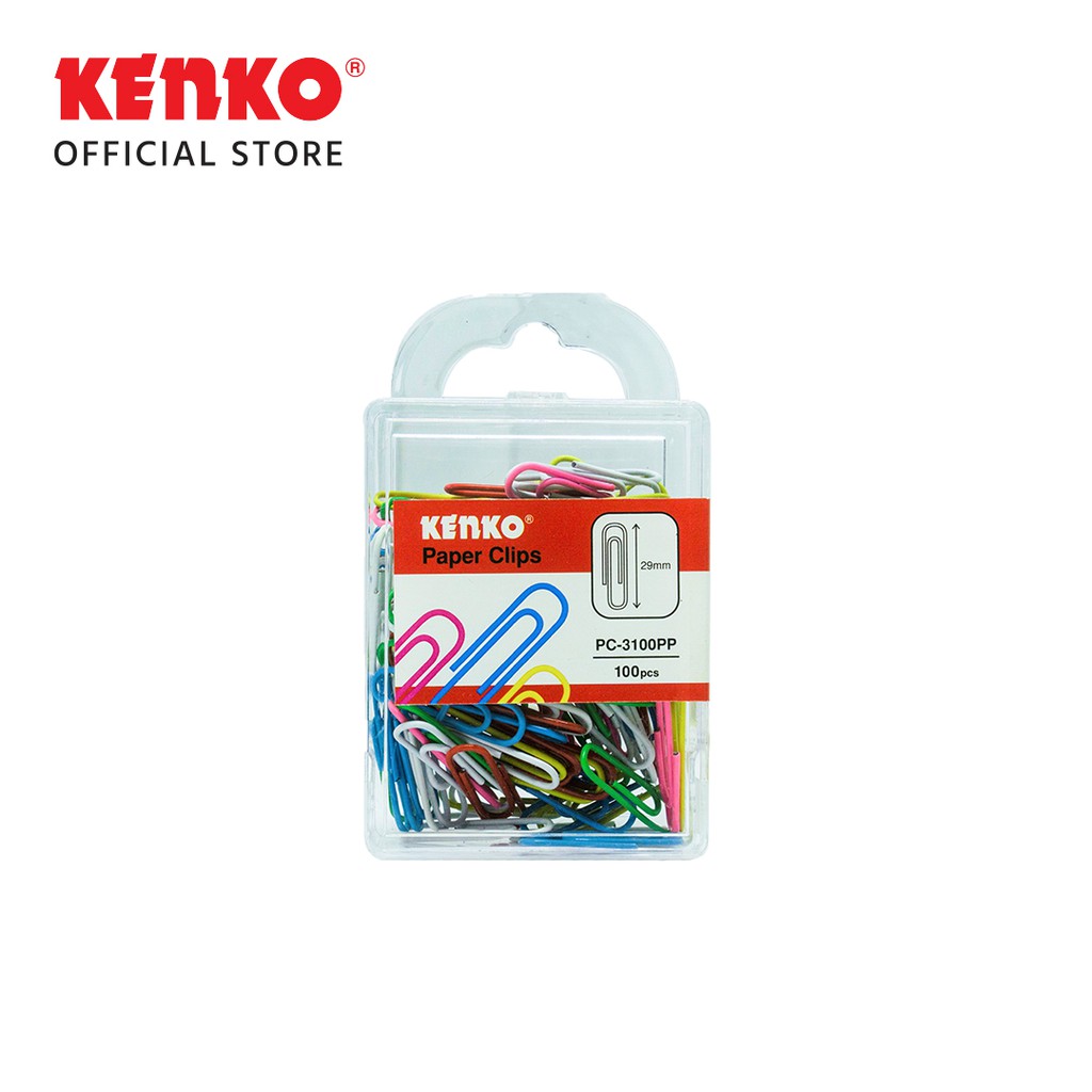 

KENKO PAPER CLIP PC-3100PP COLOR / 6 BOX