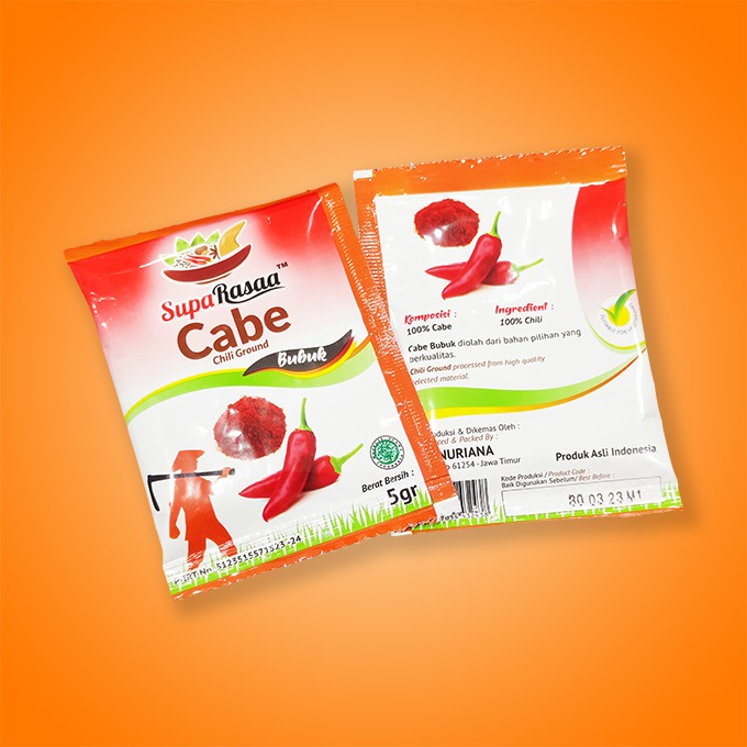 

Bumbu Cabe Bubuk dengan Kemasan Sachet Renteng – Praktis & Hemat untuk Masakan Sehari-hari