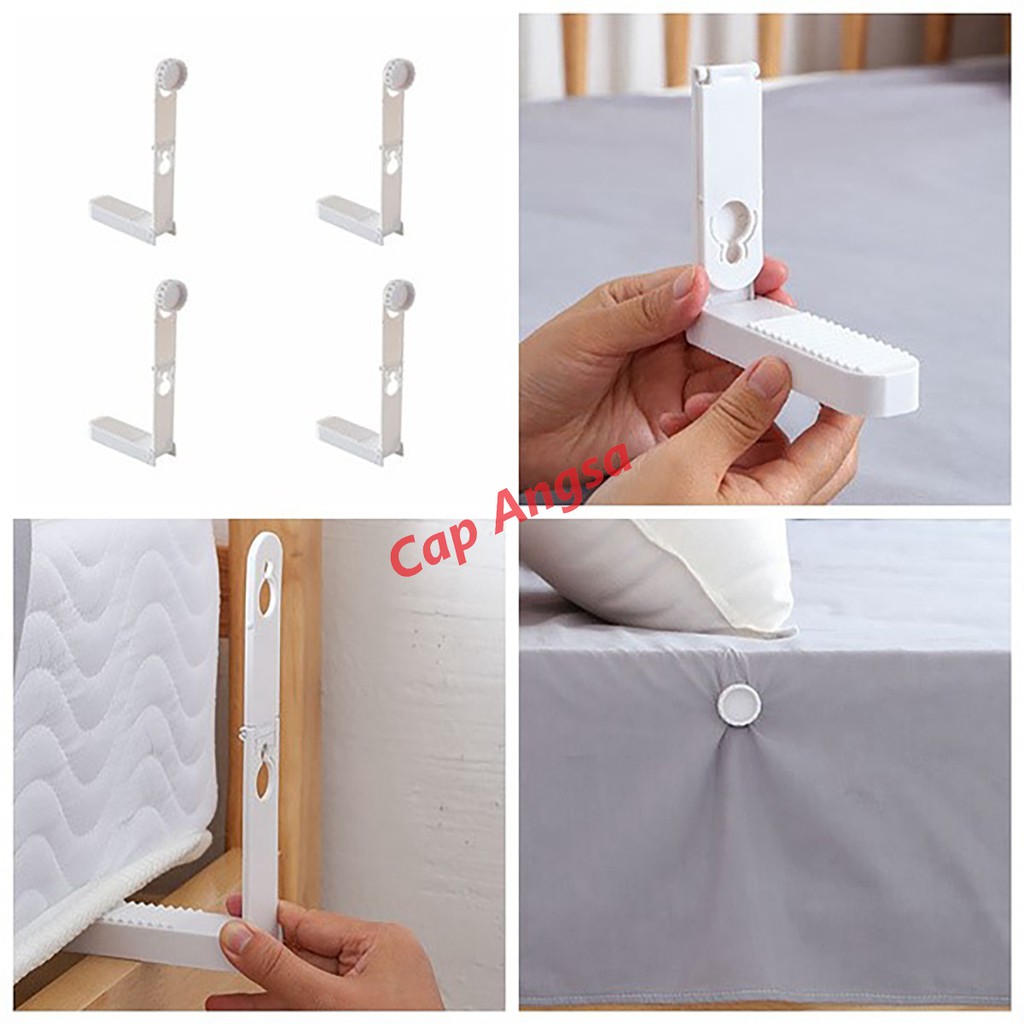 PENJEPIT SPREI PENGAIT SPREI KAIT SPREI SPRAI SEPREI BED SHEET HOLDER ADJUSTABLE ANTI GESER KAIT