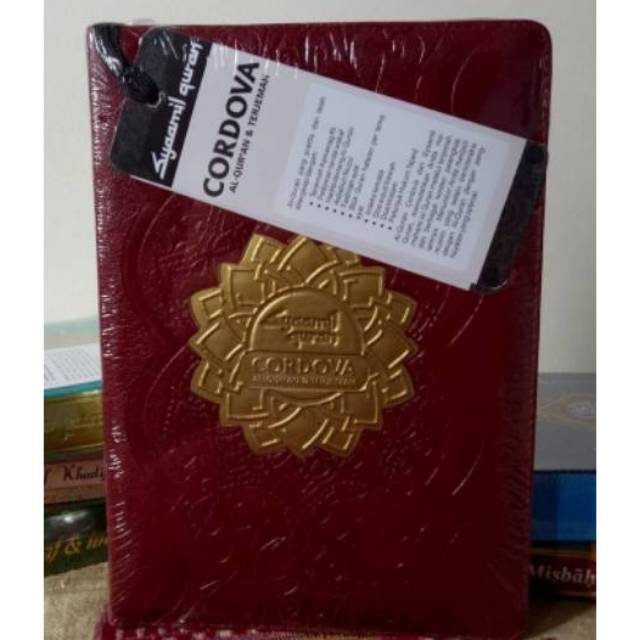 Al Quran Cordova Terjemah Resleting A6 Kecil - Al Quran Terjemah Resleting